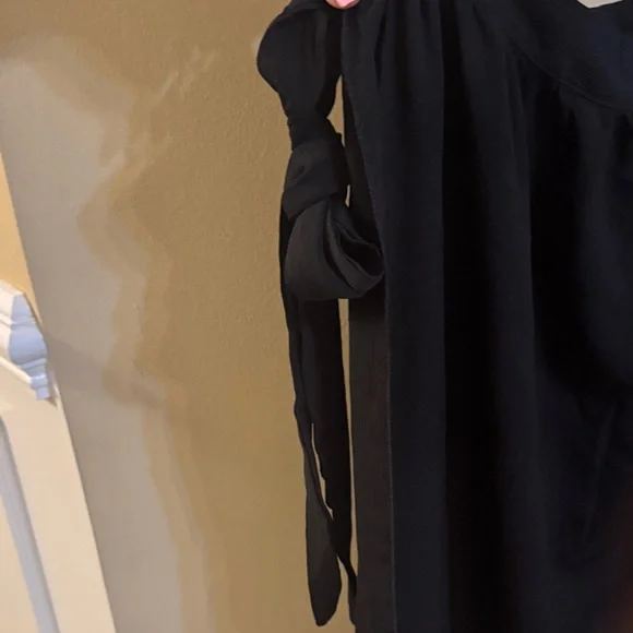 Freshwater Black Tie-Waist Swim Sarong - Picture 4 of 5